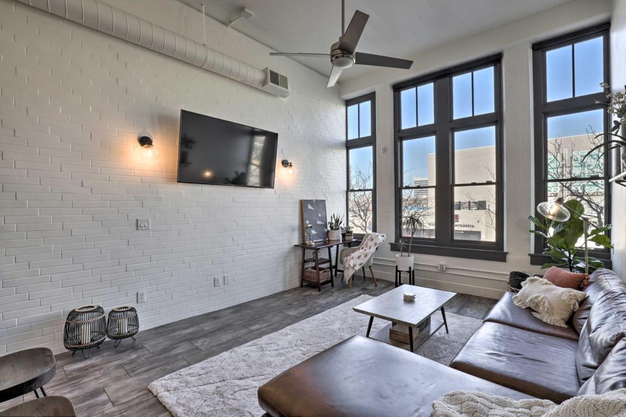 Chic Slc Downtown Studio Loft Walk To Shops Salt Lake City Exterior foto