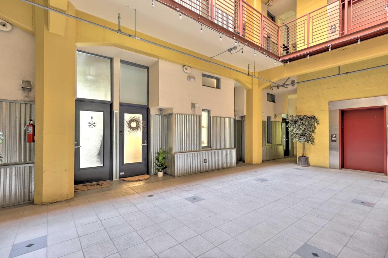 Chic Slc Downtown Studio Loft Walk To Shops Salt Lake City Exterior foto