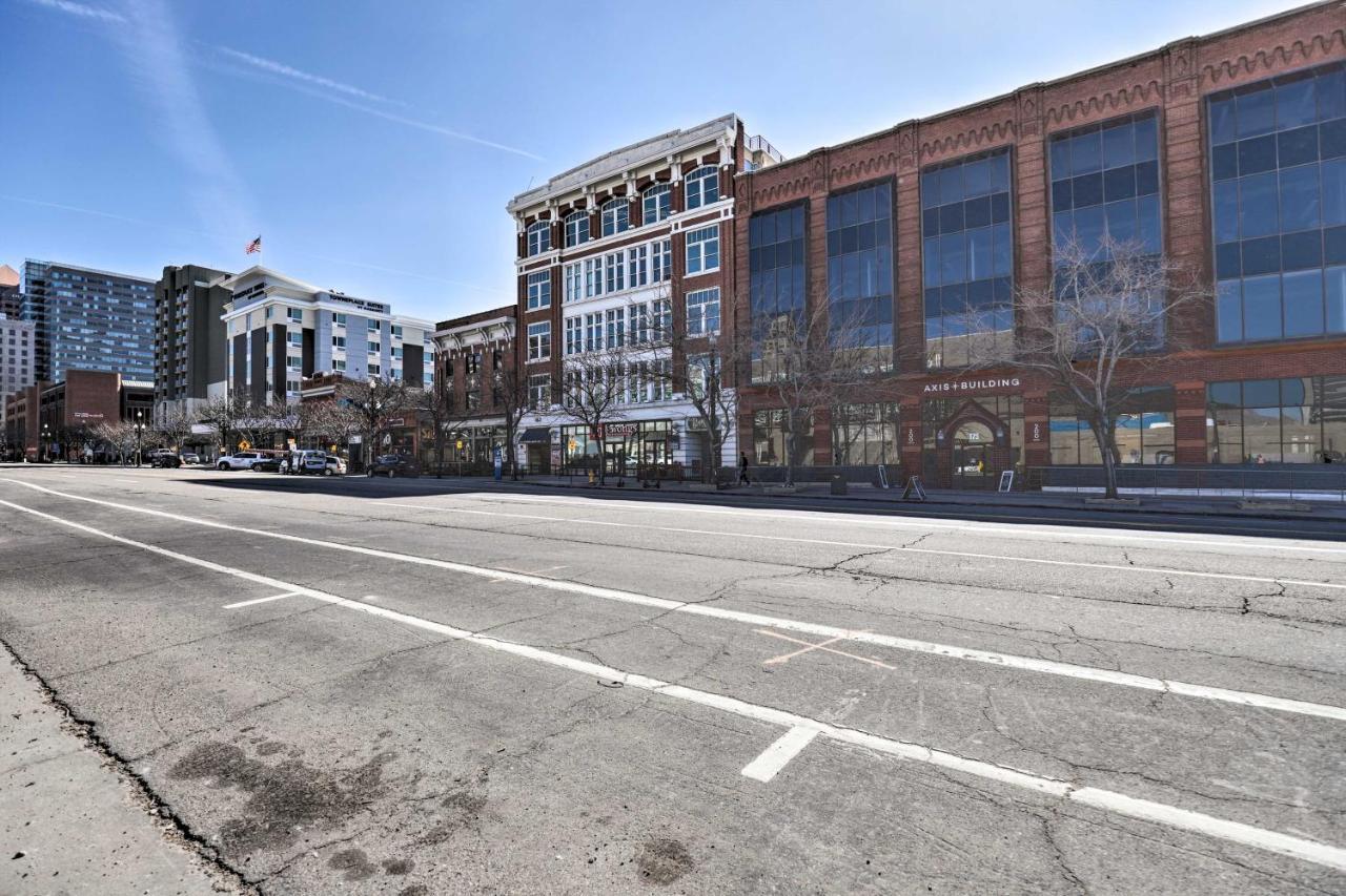 Chic Slc Downtown Studio Loft Walk To Shops Salt Lake City Exterior foto